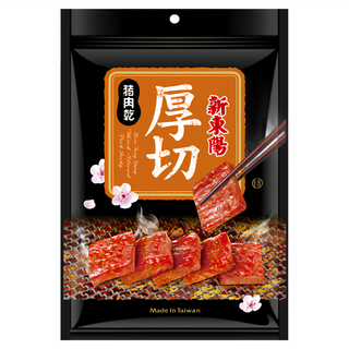 新東陽 厚切豬肉乾, 口感厚實有咬勁, 台灣製造, 200g, 1包