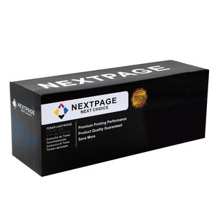 NEXTPAGE 高容量相容碳粉匣, 優質列印品質保證, 黑色, 1個