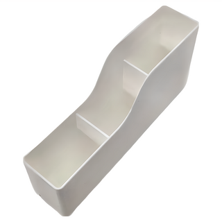 桌上文具收納盒 筆筒分格 PS樹脂 可拆洗, KM5198, 1個