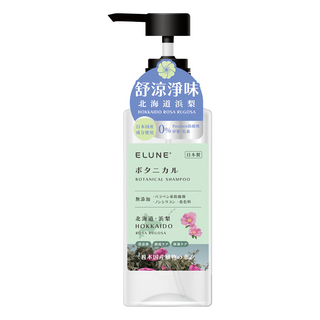 ELUNE 伊露恩 日本國產 北海道濱梨 500ml 植物草本清涼洗髮精, 1瓶