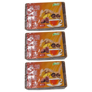 茂格生機 黑糖薑母茶 紅棗桂圓, 280g, 1入, 3個