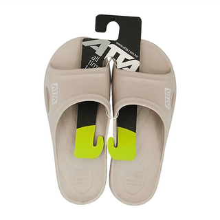 ATTA 運動風簡約休閒拖鞋 EVA材質 台灣產地, 沙色, 240mm