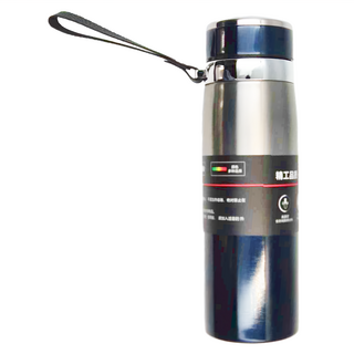 Rhong 不鏽鋼漸變保溫杯, 附贈濾網, 藍色, 800ml, 1個