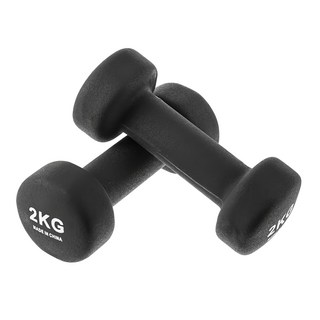 comet 經典款防滑啞鈴, 2kg, 2個