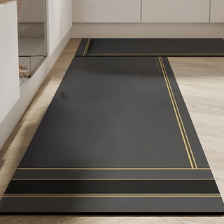 硅藻泥廚房軟墊 大理石金, 80 x 50cm