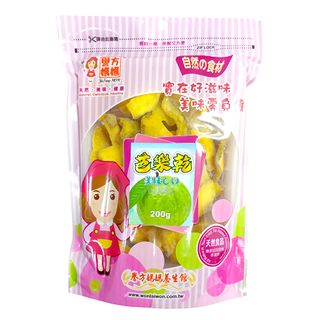譽方媽媽 芭樂乾 200g 天然果乾 無添加 健康零食 台灣芭樂, 1包