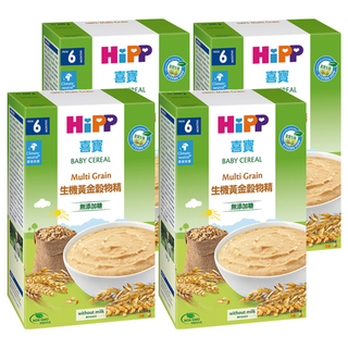 HiPP 喜寶 生機黃金穀物精, 歐洲原裝進口, 200g, 4盒