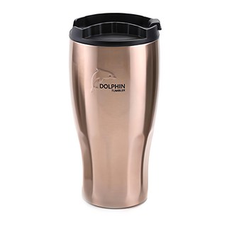 Silver Dolphin雙層真空不鏽鋼保溫杯 900ml, 玫瑰粉色, 1個