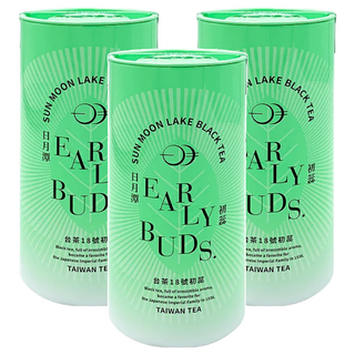 魚池鄉農會 台茶18號初蕊, 每批茶葉通過SGS農藥檢驗, 具淡淡的甘蔗香、清香甘甜、不苦不澀, 冷、熱飲用皆可, 15g, 1罐, 3罐