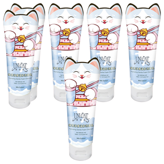 UNICAT 變臉貓 保濕淨膚溫和洗面乳 山羊奶萃取 100ml, 6條