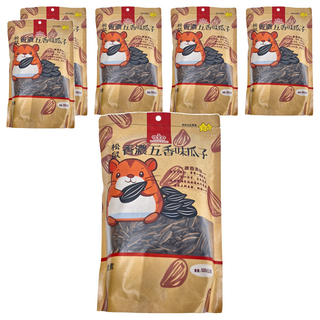 松鼠 香濃五香味瓜子, 500g, 6包