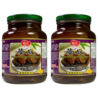 龍宏 蔭瓜 650g, 古早味佐餐, 無添加防腐劑, 2罐