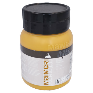 MaIMeRI 美利 壓克力顏料 MA-0934131 131 YELLOW OCHRE 土黃色, 500ml, 1色