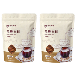 糖鼎 黑糖烏龍, Oolong tea Brown Sugar, 黑糖磚, 獨立包裝, 30g, 7顆, 2袋