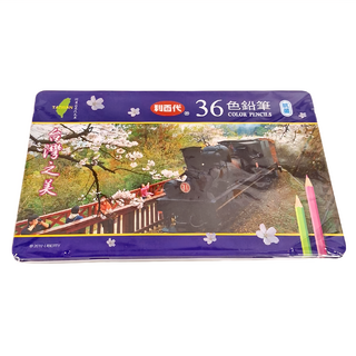 LIBERTY 利百代 阿里山蒸氣火車 36色 色鉛筆, 1盒