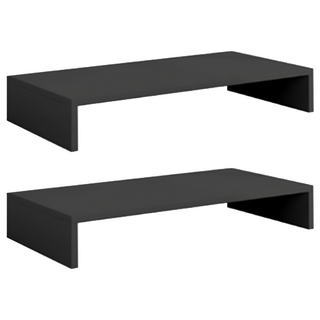 螢幕增高架 桌面增高架 電腦增高架 電腦螢幕架 1116g 2個, 經典黑