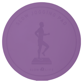 SLOW LIFE 圓形超慢跑墊 厚款 P24713, 60 x 60 x 1.9cm, 紫色, 運動減震護關節, 1片