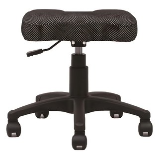 台灣製造 雲朵凳豆豆布辦公椅 灰色, 42 x 36 x 43cm