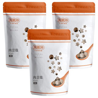 頂膳珍 肉豆蔻 天然香料 中西料理皆宜 增添風味層次, 80g, 3包