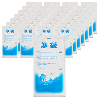 注水式保冷冰袋 PE膜材質 100ML/200ML/400ML/600ML/1000ML, 30 x 15cm, 30個, 如圖所示