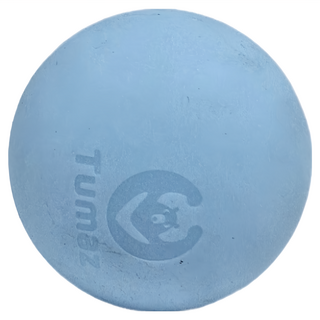 Tumaz 月熊 筋膜紓壓按摩球，藍色泡泡糖，球徑6.2公分, 1個