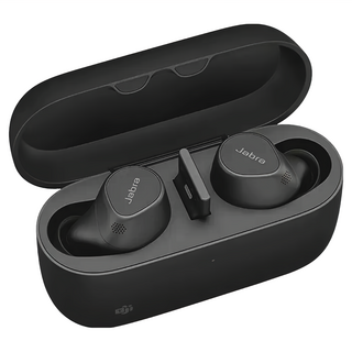 Jabra Evolve2 Buds ANC主動降噪真無線藍牙耳機 黑色 舒適佩戴 無線自由, 1個