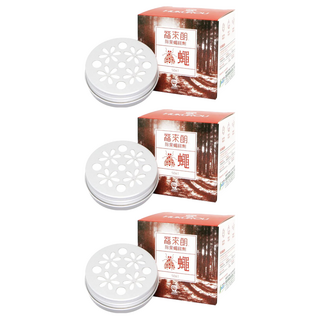 HUKUROU 福來朗 除果蠅餌劑 天然成分 操作簡單, 3盒, 50ml