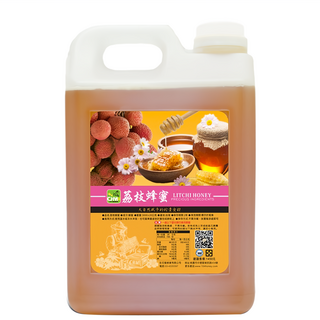 彩花蜜 荔枝蜂蜜 台灣產, 3kg, 1桶