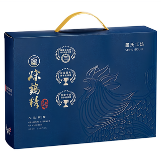 Shi's House 璽氏工坊 煉雞精 常溫 手提式禮盒裝 6包, 360ml, 1盒