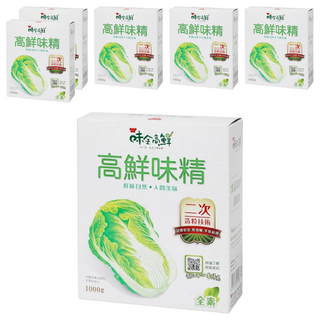 味全 高鮮味精, 1kg, 6盒