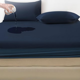 J-bedtime 床寢時光 吸濕排汗透氣鳥眼100%防水床包保潔墊