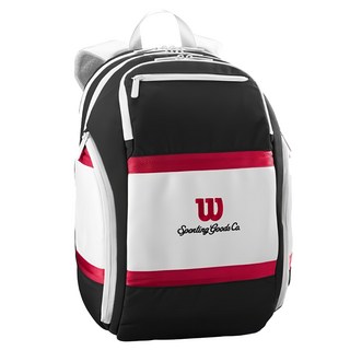 Wilson 勇氣系列 後背包 110週年紀念款 WR8034401001 200g, 白黑紅