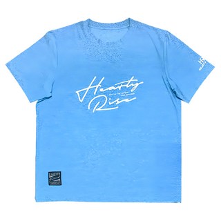 HEARTY RISE 哈帝來斯 透氣排汗短袖T恤 HE-9014 (藍) #2XL