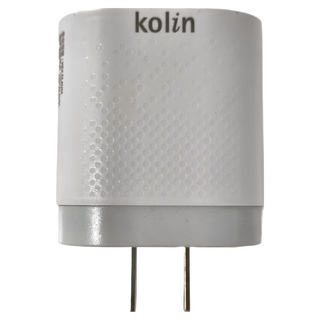 Kolin 歌林 PD + QC3.0快速充電器 50 x 31 x 70mm 95g, 白色, 1個