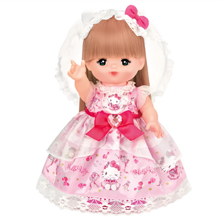 Mell Chan 小美樂 Hello Kitty優雅洋裝, 1組, 混和顏色