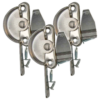 TRENY 白鐵鉤 鋁門/鋁窗 門扣 門窗配件, 3個