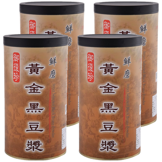 御復珍 鮮磨黃金黑豆漿 450g, 4罐
