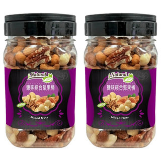 i-natural 鹽味綜合堅果桶, 400g, 2罐