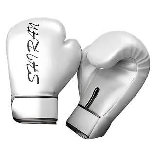 ANTIAN 拳擊訓練手套/散打學習拳套/格鬥自由搏擊男女沙袋拳套, 1雙, 白色