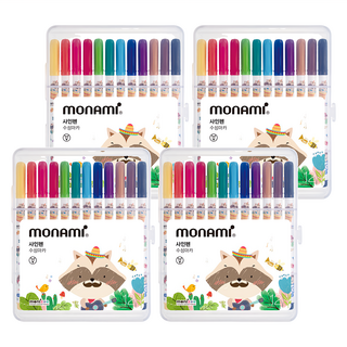 monAmi Monige 記號筆套組, 4組, 12色