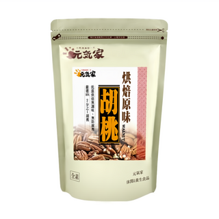 元氣家 烘焙原味胡桃 低溫無調味 200g, 1包