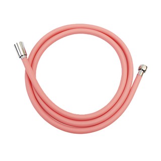AQUADUO PVC 淋浴軟管 1.5M 自動排水, 粉紅色