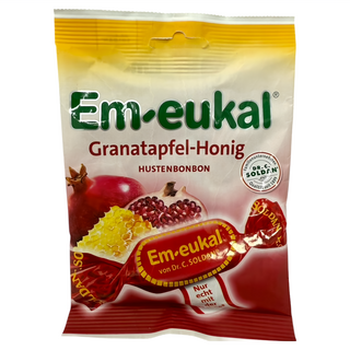 Em-eukal 德國索丹紅石榴蜂蜜糖, 75g, 1包