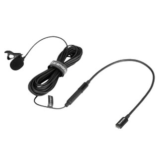 Saramonic 楓笛 全向型領夾麥克風 LavMicro U1B 6米線長 MFi認證Lightning接頭, 黑色, 1個