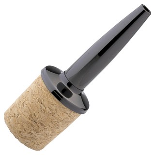 utopia 軟木不鏽鋼注酒器, 1個, 黑色