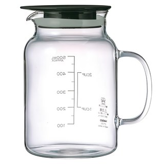 HARIO 維納格水果醋壺, 黑色, 500ml, 1個