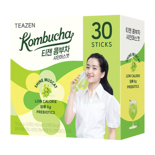 TEAZEN 茶禪 康普茶麝香葡萄茶, 5g, 30包, 1盒