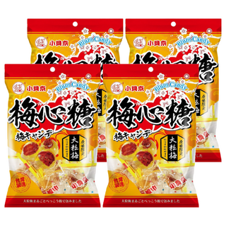 小貝京 梅心糖，大粒梅，原味限定, 150g, 4袋