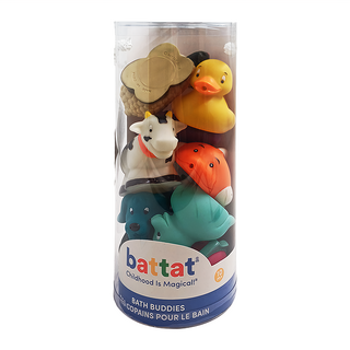 battat toys 科育 感統玩具 海星與朋友們 9pcs Set, 1罐
