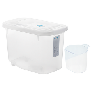 茶花 Ag+ 銀離子抗菌掀蓋式儲米箱 (附米杯)-10kg, 1組